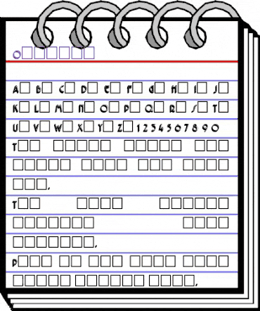 Orpheus Regular animated font preview