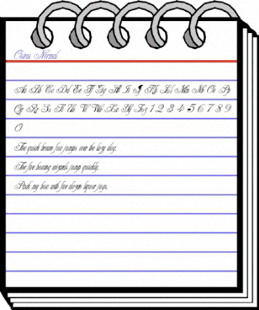 Osirus-Normal Regular animated font preview