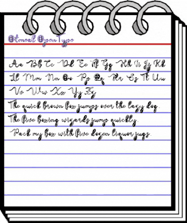 Otmeal Regular animated font preview Otmeal Regular animated font preview