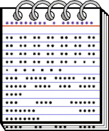 Ovulution I Nucleus Regular animated font preview