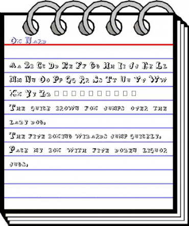 Ox Nard Regular animated font preview