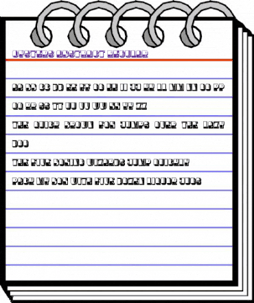 Oysters Abstract Regular animated font preview