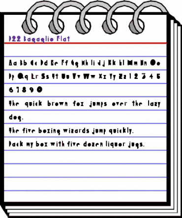 P22 Bagaglio Flat Regular animated font preview P22 Bagaglio Flat Regular animated font preview