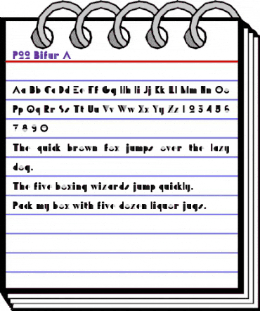 P22 Bifur A Regular animated font preview P22 Bifur A Regular animated font preview