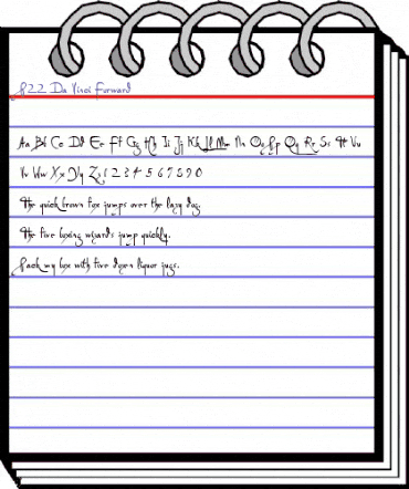 P22 Da Vinci Forward Regular animated font preview P22 Da Vinci Forward Regular animated font preview