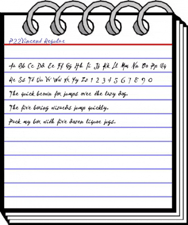 P22Vincent Regular animated font preview P22Vincent Regular animated font preview