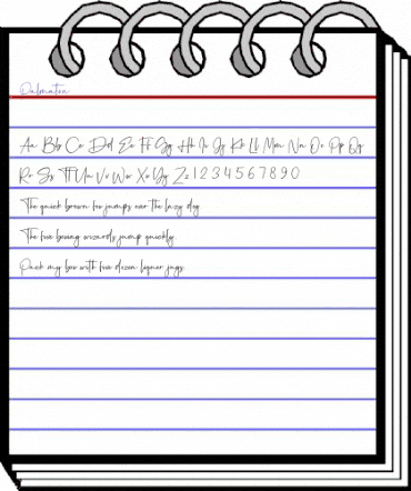 Palmaton Regular animated font preview Palmaton Regular animated font preview