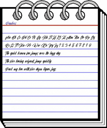 Panbers Regular animated font preview Panbers Regular animated font preview