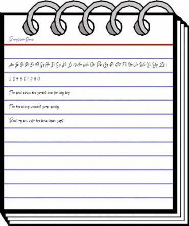 Pangoline Demo Script animated font preview Pangoline Demo Script animated font preview