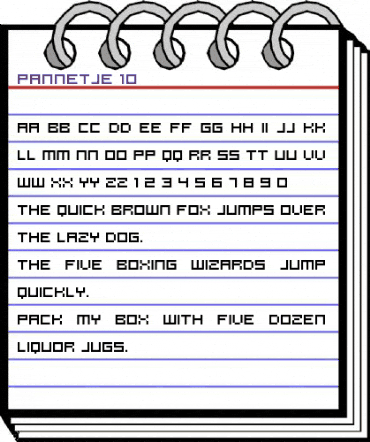 pannetje_10 Regular animated font preview pannetje_10 Regular animated font preview