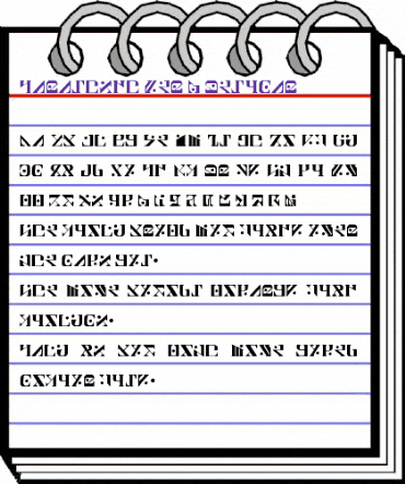 Paraghyph Ver 1 Regular animated font preview