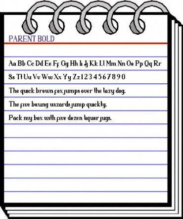 SINGGEL PARENT BOLD Regular animated font preview SINGGEL PARENT BOLD Regular animated font preview