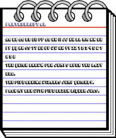 PartnerLeft Al animated font preview PartnerLeft Al animated font preview