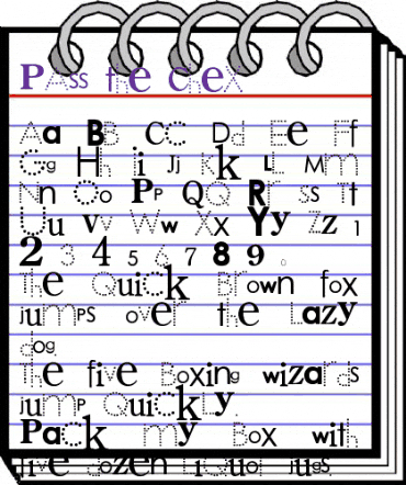 PAss the CheX Regular animated font preview