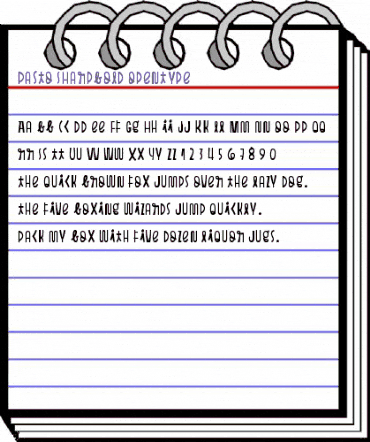 Pasto Sharp Bold animated font preview