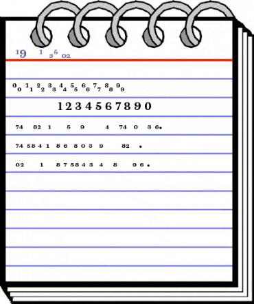 PB9TTP-BoldFrac Regular animated font preview