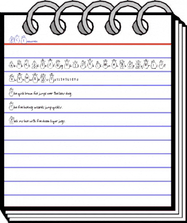 PC Snowmen Regular animated font preview PC Snowmen Regular animated font preview