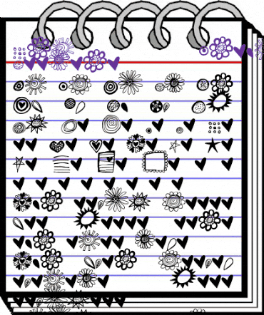 Pea Bethany's Doodles Regular animated font preview Pea Bethany's Doodles Regular animated font preview