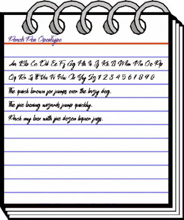 Peach Pen Regular animated font preview Peach Pen Regular animated font preview