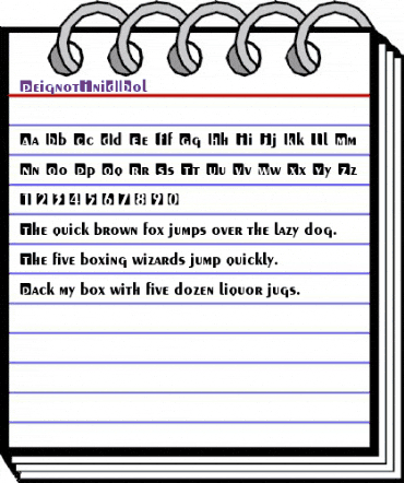 PeignotIniDBol Regular animated font preview PeignotIniDBol Regular animated font preview