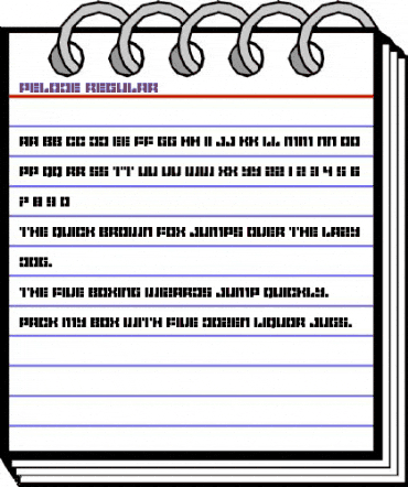 Pelode Regular animated font preview Pelode Regular animated font preview