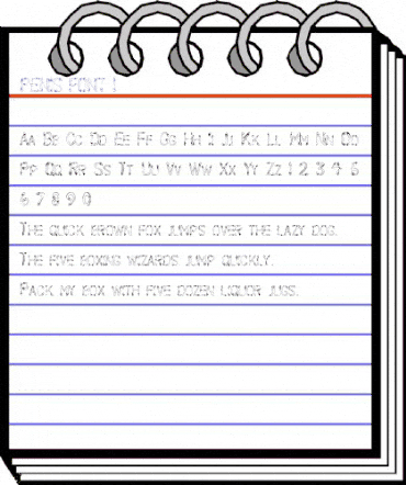 PENIS FONT 1 Regular animated font preview PENIS FONT 1 Regular animated font preview