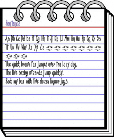 Penitencia FFP animated font preview Penitencia FFP animated font preview