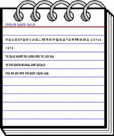 Pepperland Academy Regular animated font preview Pepperland Academy Regular animated font preview