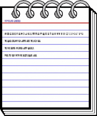 Pepperland Condensed Condensed animated font preview Pepperland Condensed Condensed animated font preview