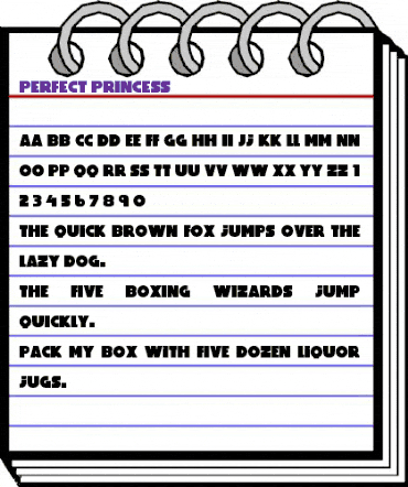 Perfect Princess Regular animated font preview Perfect Princess Regular animated font preview