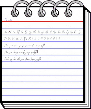 Permata Regular animated font preview Permata Regular animated font preview