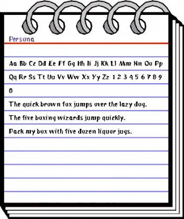 Persona Regular animated font preview Persona Regular animated font preview