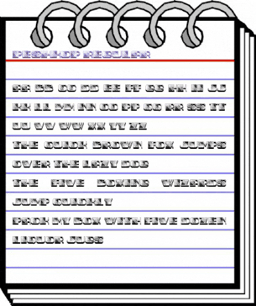 Peshkop Regular animated font preview Peshkop Regular animated font preview