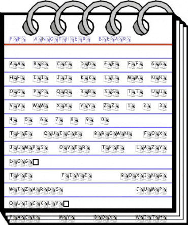pf_another bear Regular animated font preview pf_another bear Regular animated font preview