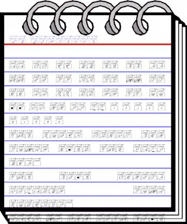 Pf_disc ette animated font preview