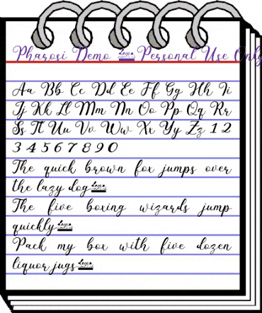 Pharosi Personal Use Only Regular animated font preview Pharosi Personal Use Only Regular animated font preview