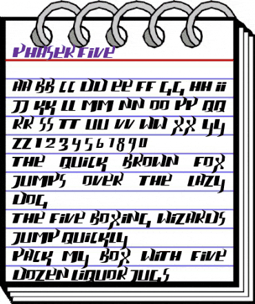 phaser five Regular animated font preview phaser five Regular animated font preview