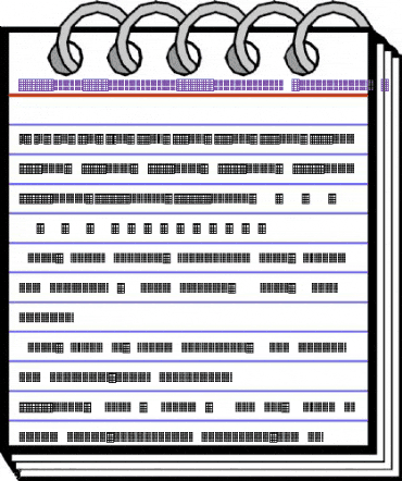 Pica Hole - Grids Regular animated font preview Pica Hole - Grids Regular animated font preview