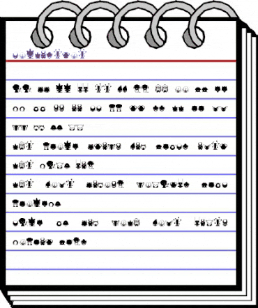 pictoserie5 Regular animated font preview pictoserie5 Regular animated font preview