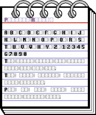 Pimples Regular animated font preview Pimples Regular animated font preview