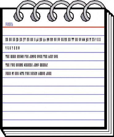 Pincel Regular animated font preview Pincel Regular animated font preview