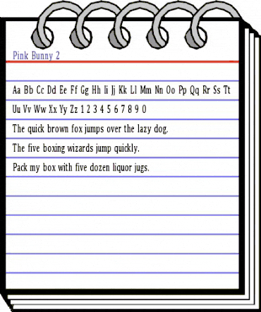 Pink Bunny 2 Regular animated font preview Pink Bunny 2 Regular animated font preview