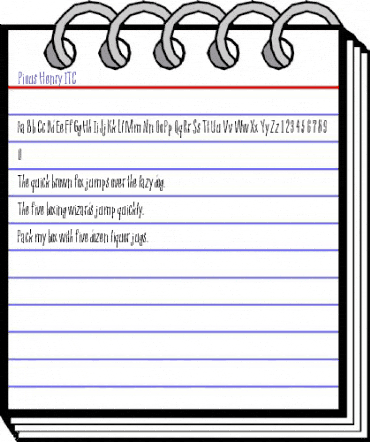 Pious Henry ITC Light animated font preview Pious Henry ITC Light animated font preview