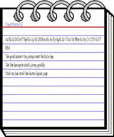 PiousHenryITC Light animated font preview PiousHenryITC Light animated font preview