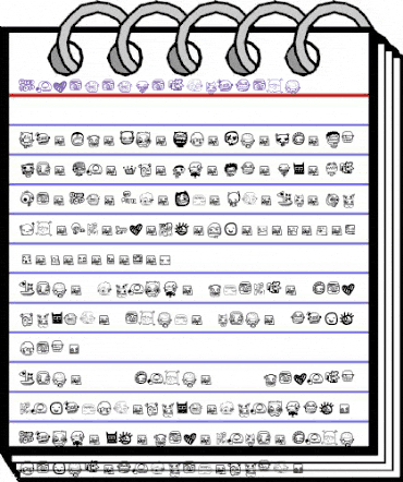 PixopopMonstalove Medium animated font preview