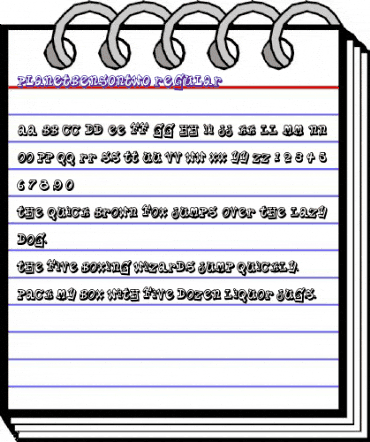 Planet Benson Two Regular animated font preview Planet Benson Two Regular animated font preview