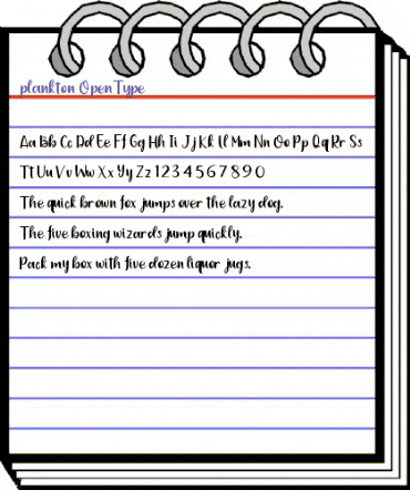 plankton Regular animated font preview plankton Regular animated font preview