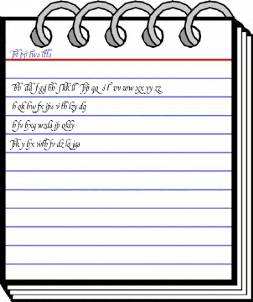 Poetica SuppLowercaseAltI Italic animated font preview