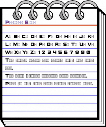 Poggers Bold animated font preview