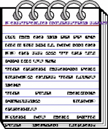 Portfolio Inverted Regular animated font preview Portfolio Inverted Regular animated font preview